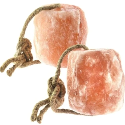 Image of 2x 3 5kg &amp; 2kg Himalayan Salt Horses lick Pink Natural Organic Suitable for Animals Deer, Cow, Dogs, Horse (2x 5KG)