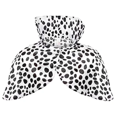 Image of Dalmatian Print Cape Plus Size Halloween Book Week Fancy Dress Costume Adults Printed Shortline with Velcro Fastening