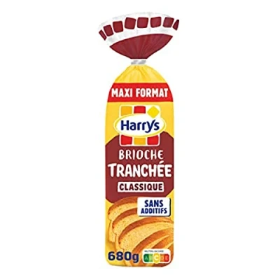 Image of Harry&#039;s Sliced brioche without natural additives 680 g bag