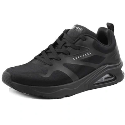 Image of Skechers Mens Tres Air Uno Revolution Airy Trainers Black 7 (41)