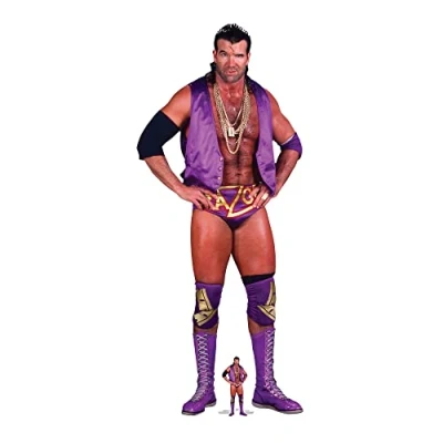 Image of SC4097 Star Cutouts Razor Ramon WWE Lifesize Cardboard Cutout With Table Top