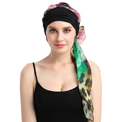 Image of Chemo Hat Turban Head Scarves Pre tied Headwear Bandana For Cancer