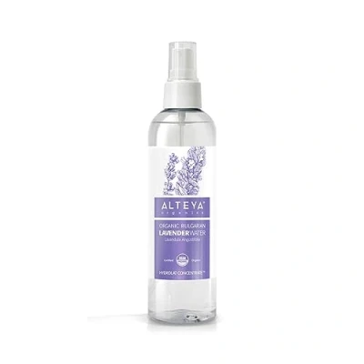 Image of Alteya Organic Lavender Water Spray 250ml 100% Pure Hydrolat USDA Certified Face Toner, Revitilizing Body, Condition Hair &amp; Scalp Cleance, Sooth, Balance, Hydrate