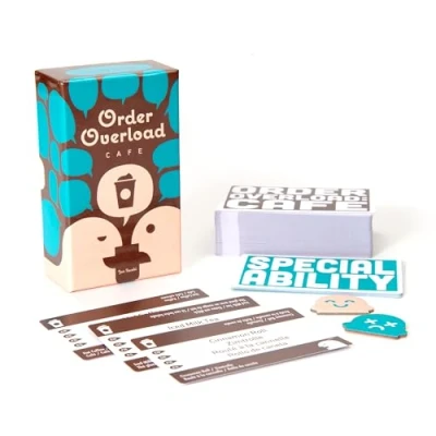 Image of Oink Games &quot;Order Overload Cafe Memory Game Funny Adults &amp; Kids For 2 6 Players Party and Travel Year Olds + (English)