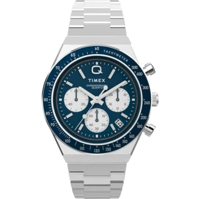 Image of Timex Men&#039;s Chronograph Quartz Watch with Stainless Steel Strap TW2W51600