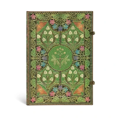 Image of Poetry in Bloom Grande Unlined Hardcover Journal: