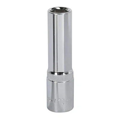 Image of Sealey Premier WallDrive® Socket 10mm Deep 3/8&quot;Sq Drive Fully Polished