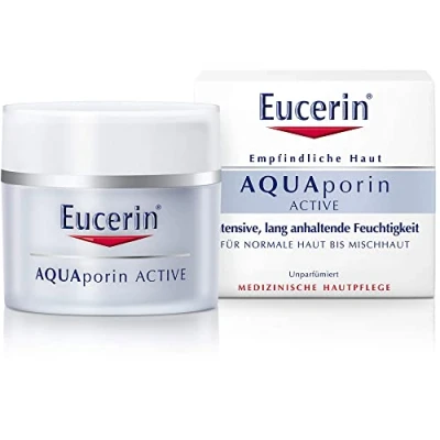 Image of Eucerin AQUAporin ACTIVE normale Haut bis Mischhaut Creme, 50 ml Cream