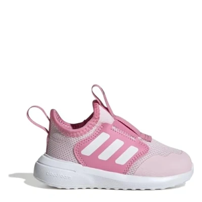 Image of adidas Performance Tensaur Comfort AC I Unisex Road running shoes for kids, Size: 5K, Core black/footwear white/core black