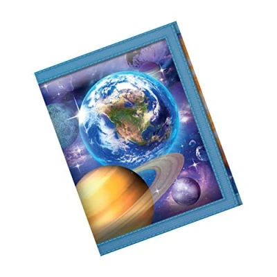 Image of 3D LiveLife Wallets Space Odyssey from Deluxebase. Lenticular Astronomy Wallet. Cash, Coin and Card Holder with Artwork Licensed Renowned Artist Michael Searle
