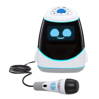 Image of Little Tikes Tobi 2 Interactive Karaoke Machine Sing Along with Built In Speaker, Microphone, &amp; Bluetooth Includes Multiple Play Modes, Games, More Record Back Audio For Kids Ages 6+