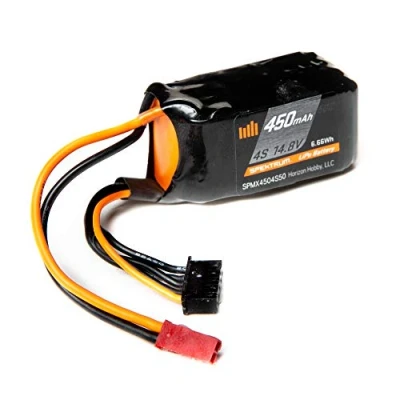 Image of 14.8V 450mAh 4S 50C LiPo Battery: JST