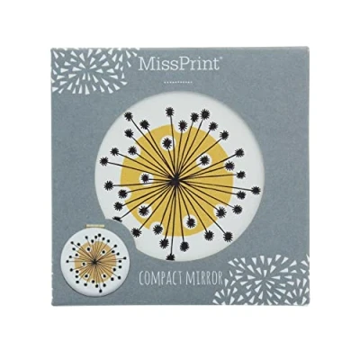 Image of MissPrint Compact Mirror Magnifying Pocket Travel Makeup Make up Small Folding