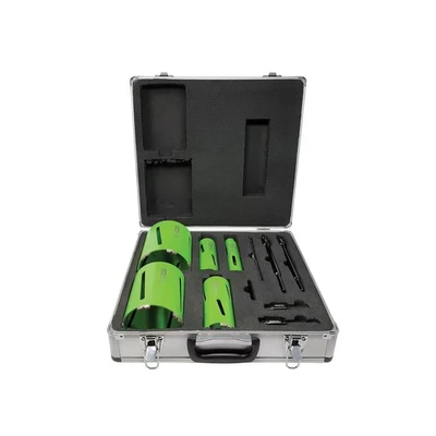 Image of CorePlus DCDKIT11 Diamond Dry Core Drill Bit Set, 11 Piece CORDCDKIT11