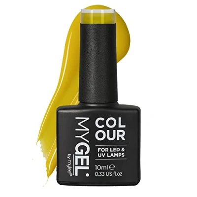 Image of Mylee Gel Nail Polish 10ml [Buttercup] UV/LED Soak Off Art Manicure Pedicure for Professional, Salon &amp; Home Use [Yellow Range] Long Lasting Easy to Apply