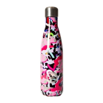Image of hype ACCESSORIES Patterns Unisex Bottles in Multi Coloured Size: One Size