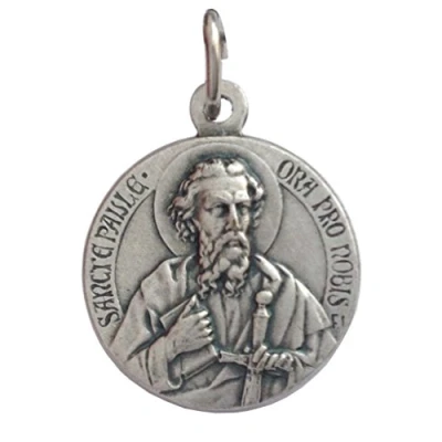 Image of I G J Saint Paul The Apostle Medal Patron Saints Medals