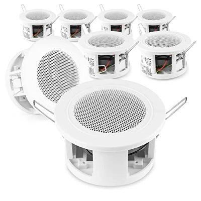 Image of Power Dynamics CSBA3L 3&quot; Compact Small In Ceiling Speaker (x8) 15w Each
