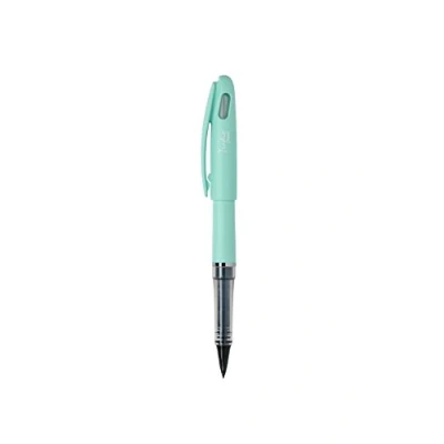 Image of Pentel TRJ97D Felt Tip Pen Tradio Body Pastel Green Bud Ink Black