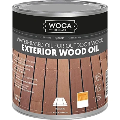 Image of WOCA 617931A Exterior Oil, Natural, 0.75 L