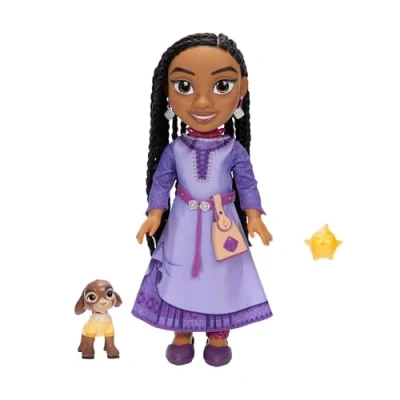 Image of Jakks Pacific Wish Asha Functional Doll 38 cm with Valentino and Star