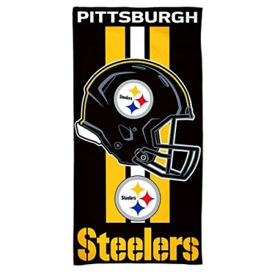 Image of McArthur NFL Beach Towel 150 x 75 cm Pittsburgh Steelers