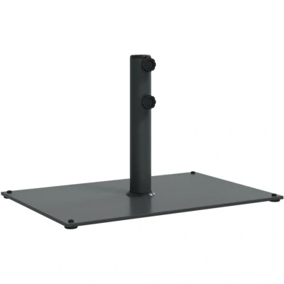 Image of vidaXL Parasol Base for Ø32/38/48 mm Poles 15 kg Rectangular