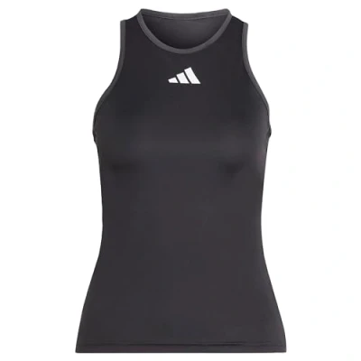 Image of adidas Women&#039;s Club Tennis Tank Top, Black, S