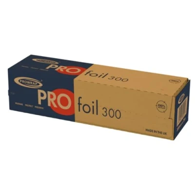Image of PROWRAP Essential Catering Foil Great for Home &amp; Professional Kitchens 300mm x 75m Single Roll