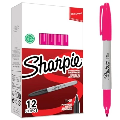 Image of Sharpie Fine 2194216 magenta 12 count