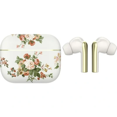 Image of VQ Skylark Wireless Bluetooth Earbuds Cream, Cream,Patterned