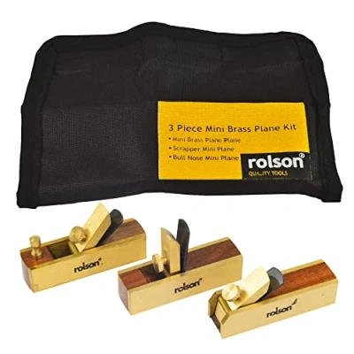 Image of Rolson 56403 Mini Brass Plane Kit