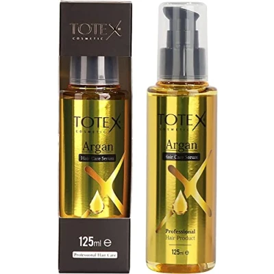 Image of Totex Hair Argan Serum Oil Grow, Repair &amp; Straightening Silky Smooth Shinny 125ml