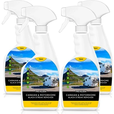 Image of Pro Kleen Caravan &amp; Motorhome Black Streak, Algae Mould Remover (4 x 750ml Pack)