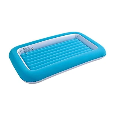 Image of Avenli Flocked Kids Airbed Blue