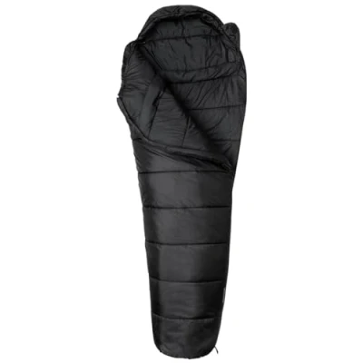 Image of Snugpak Sleeper Expedition WGTE Mummy Sleeping Bag Warm Sleep with Siliconised Insulation, Elastic Drawcord Hood, Anti Snag Zippers &amp; Compression Sack Black