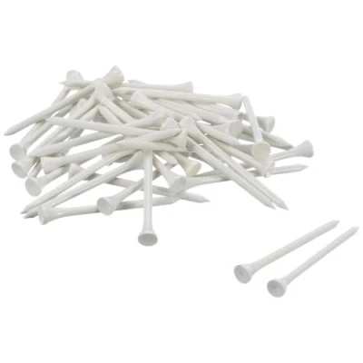 Image of Longridge 1000 Wooden Golf Tees (53mm, White)
