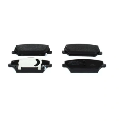 Image of 58101I3A00, 58101S0A00, 58101S0A10 Brake pad set BOSCH 0 986 424 954 Low Metallic with anti squeak plate, mounting manual