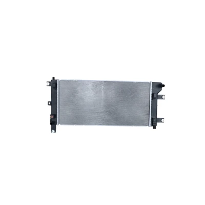 Image of 214105SH0A Engine radiator NRF 550284 Aluminium 635mm 308mm 12mm Brazed cooling fins NISSAN: Leaf II