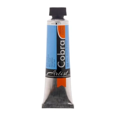 Image of Cobra Artist Oil Colour Tube 40 ml King&#039;s Blue 517