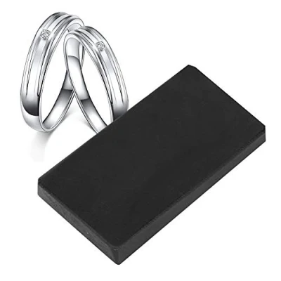 Image of Metal Test Stone, Professional Jewelry Gold Testing Touchstone, Detecting Stone Accessory(Superior)