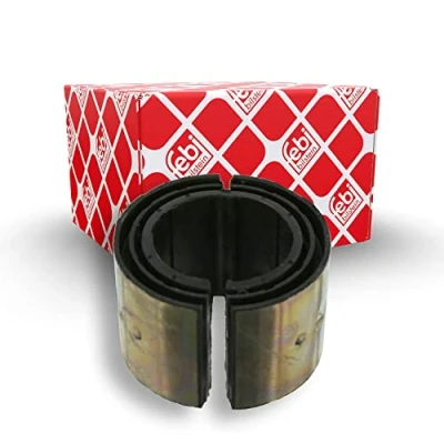 Image of 81437040077 Stabilizer Bushes FEBI BILSTEIN 24558 Front Elastomer 50mm 75mm