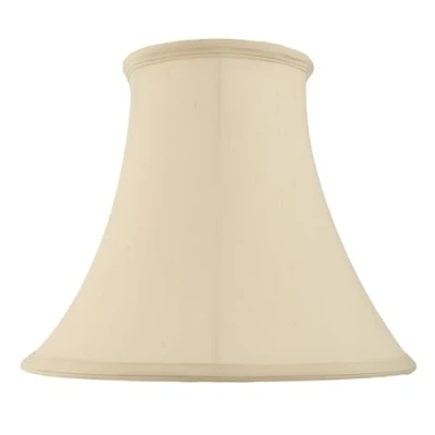 Image of Endon Carrie Cream Round Bell Lamp Shade 16 Inch