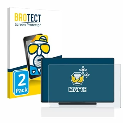 Image of brotect Screen Protector Anti Glare compatible with Carpuride 9&quot; (2 Pack) Matte, Fingerprint Protection Film