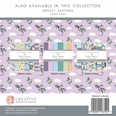 Image of The Paper Boutique Perfect Partners Magical Quest Embellishments, Multicolour, 8 x inches (PB1809)