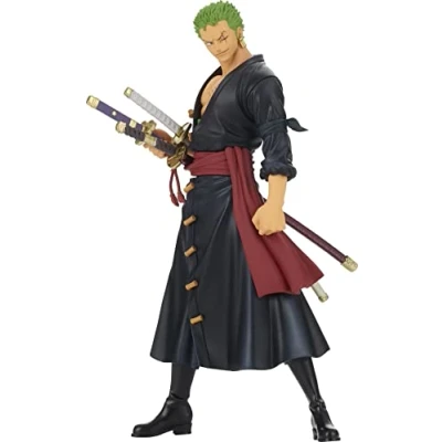 Image of Banpresto ONE PIECE Wano Kuni Zoro Figurine DXF Grandline 17cm Vol.13, BP17758