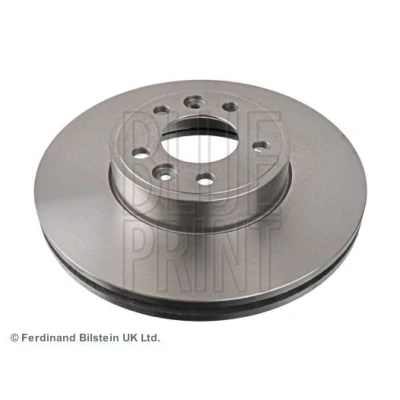 Image of F8VZ1125AA Brake disc BLUE PRINT ADA104350 Front Axle 316mm 28mm 5 Hole 114mm internally vented Coated