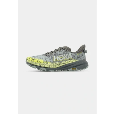 Image of HOKA Speedgoat 6 GTX Trail running shoes, Men&#039;s, Size: 7.5, Slate/aloe vera Textile/synthetics