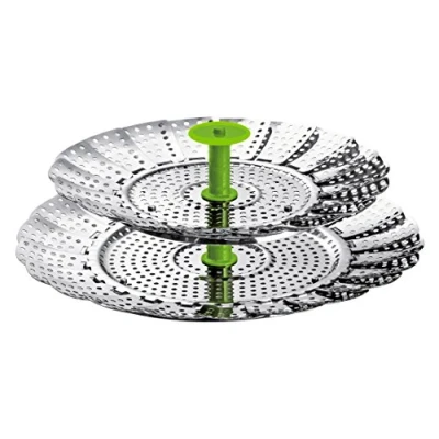 Image of Kuhn Rikon 14 22cm 2 in 1 Stackable Steamer