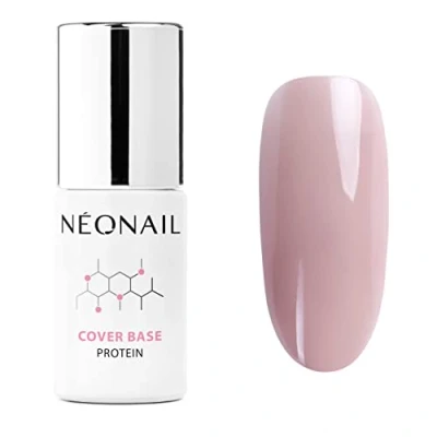 Image of NEONAIL UV Nail Polish Cover Base Protein Soft Nude 7.2 ml